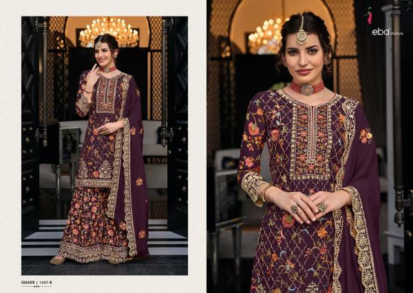 Eba Shagun Color Edition 8 New Chinon Designer Salwar Suit Collection